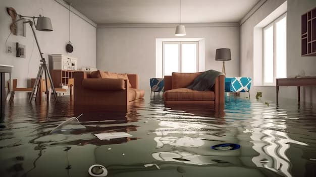 flooded house - what to do